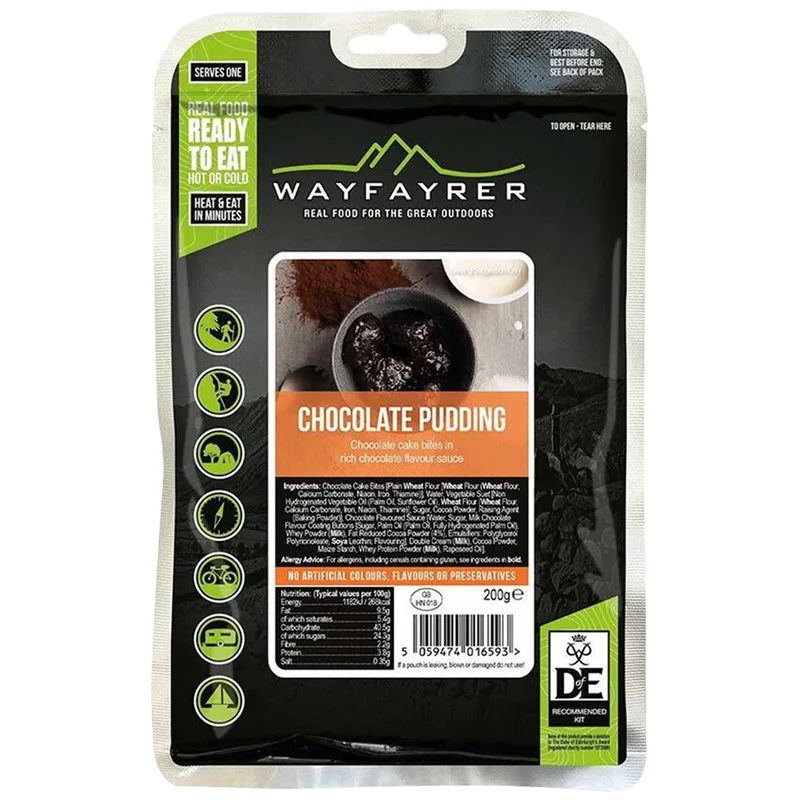Wayfayrer Ready to Eat Meal Chocolate Pudding