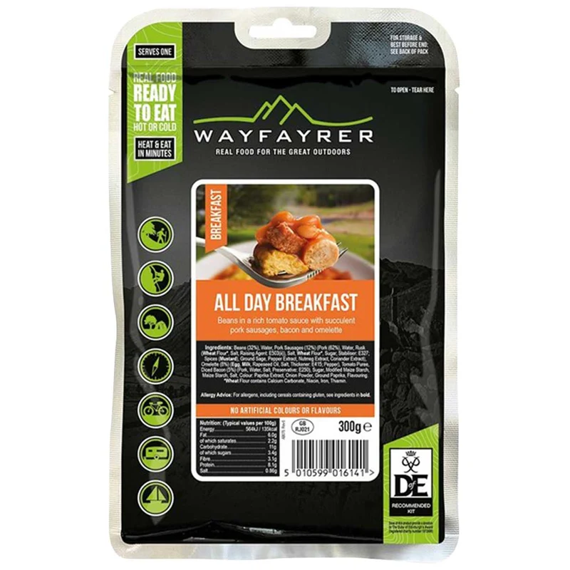 Wayfayrer Ready to Eat Meal All Day Breakfast