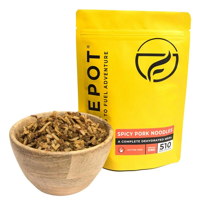 Firepot Dehydrated Meal Spicy Pork Noodles 510kcal / 765kcal
