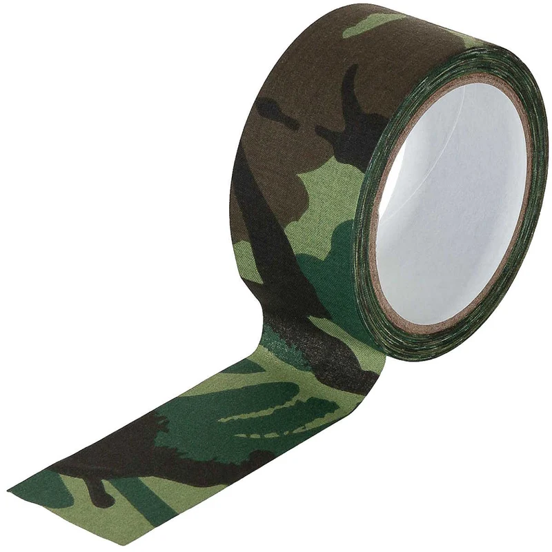 MFH Fabric Tape 5cmx10m Woodland