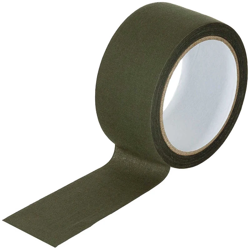 MFH Fabric Tape 5cmx10m Olive Green