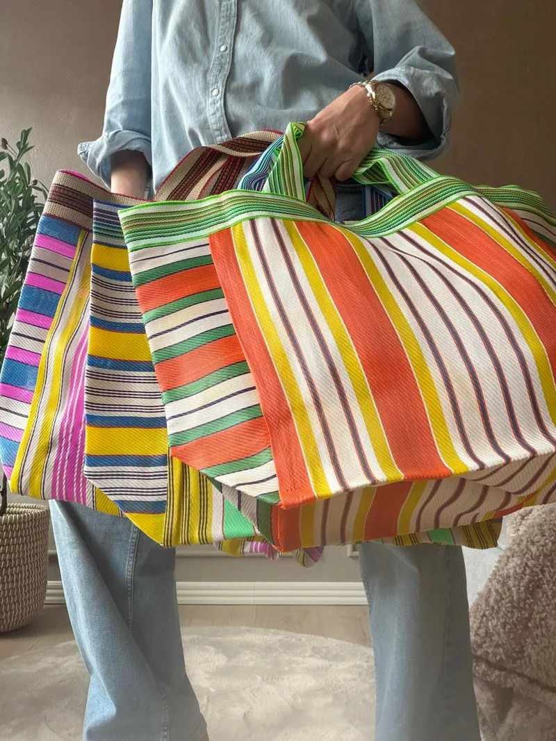 Shopper Striped - Color mix