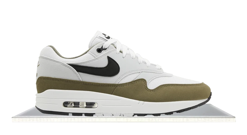 Air Max 1 Black Medium Olive