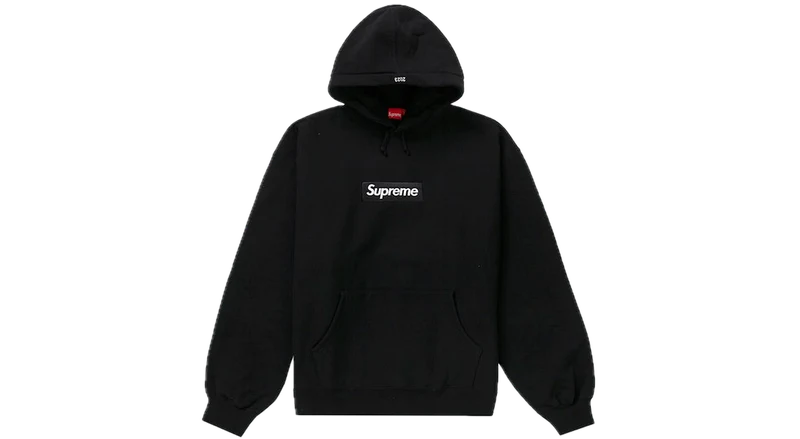 Supreme Box Logo Hoodie Black (FW24)