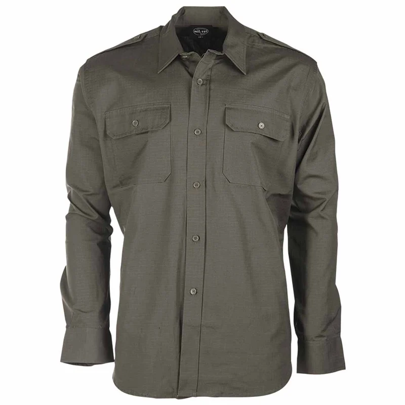 Mil-Tec Ripstop Field Shirt Olive