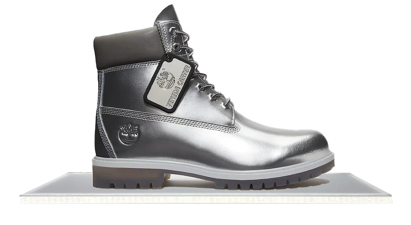 Veneda Carter x Timberland 6-Inch Boot Silver
