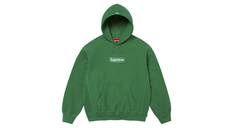 Supreme Box Logo Hoodie Green (FW24)