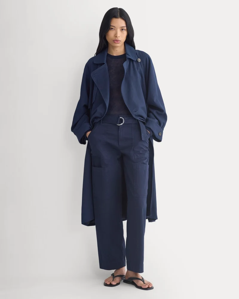 Utility Straight-Leg Cargo Pant | Navy