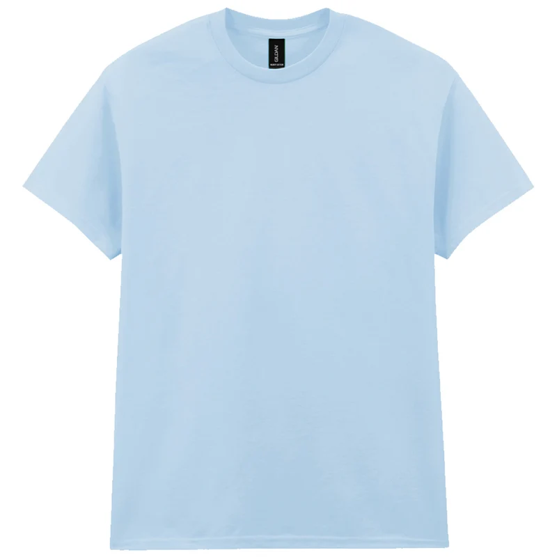 Light Blue Cotton T-Shirt