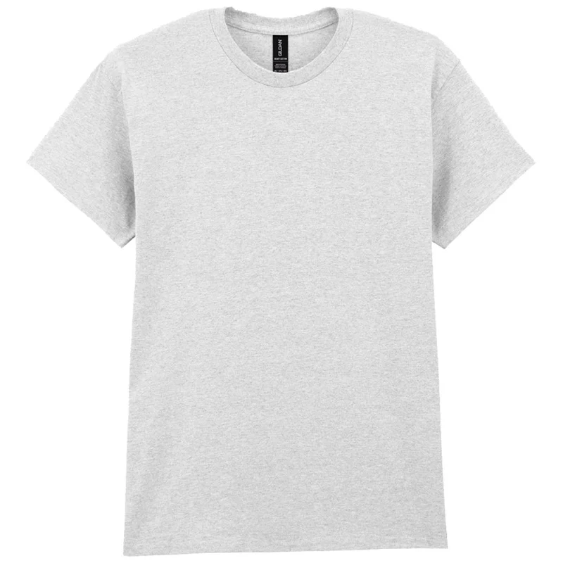 Ash Grey Cotton T-Shirt