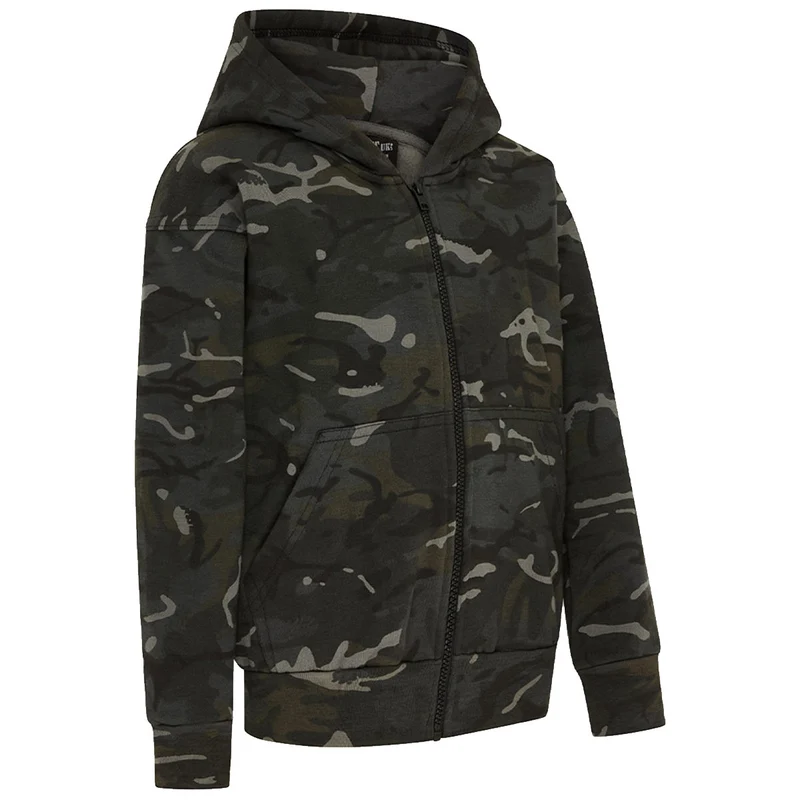 Kombat Kids Hoodie BTP Black Camo