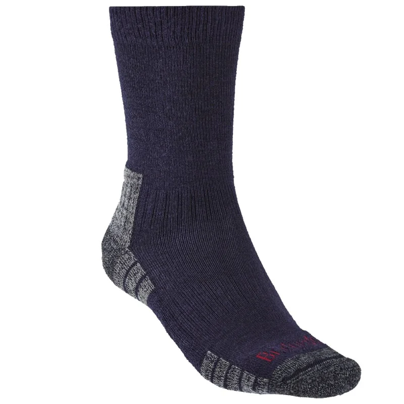 Bridgedale Men's Hike Lightweight Merino Performance Boot Sock Navy/Grey