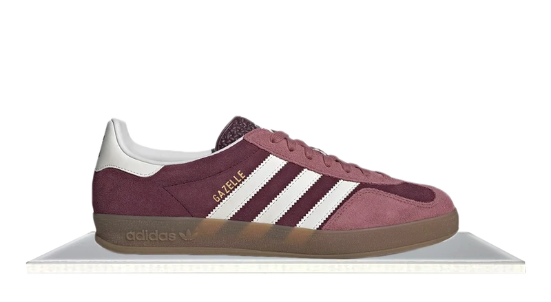 Adidas Gazelle Indoor Maroon Preloved Crimson