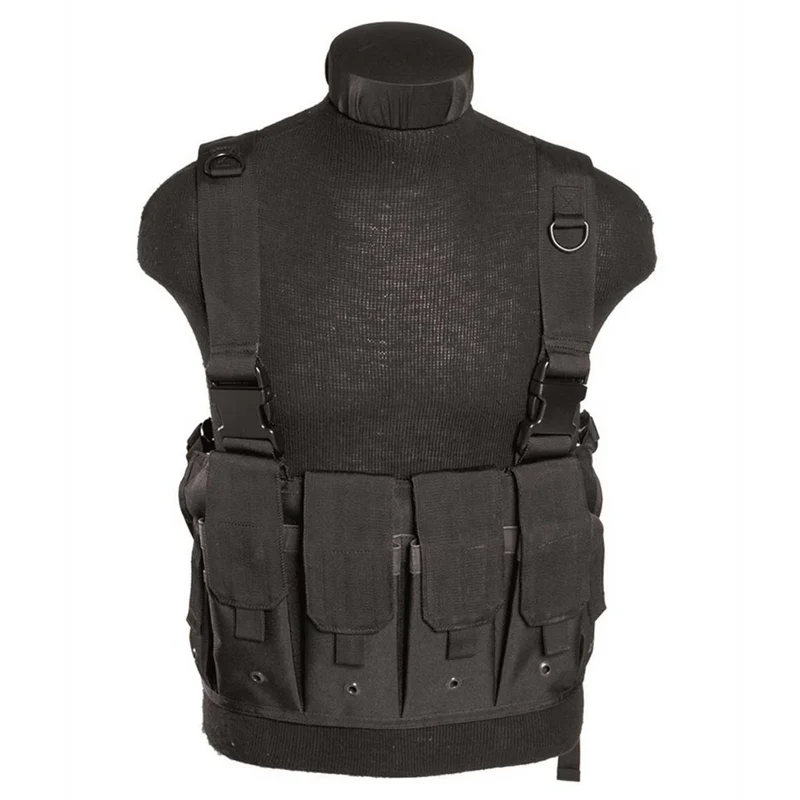 Mil-Tec Mag Carrier Chest Rig Black