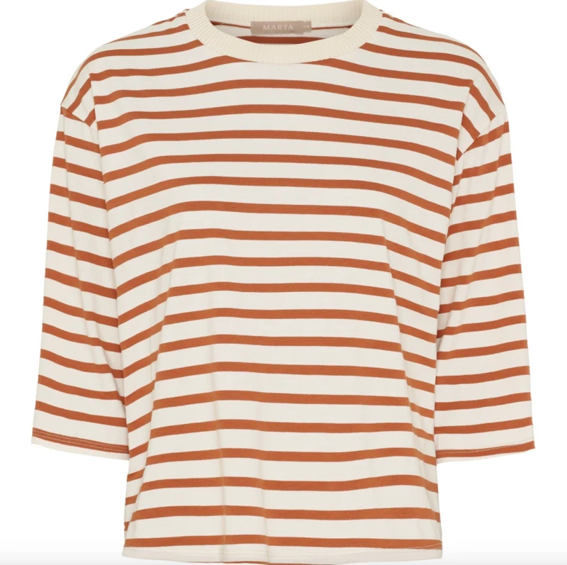Blus Brooklyn - Beige / Rost