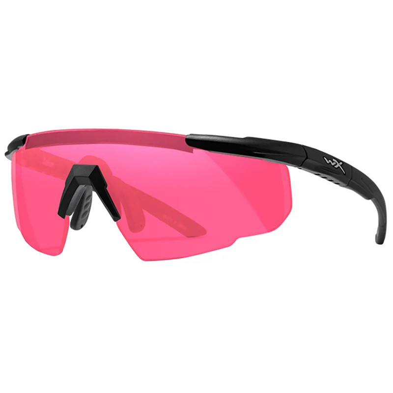 Wiley X Saber Advanced Glasses Vermillion