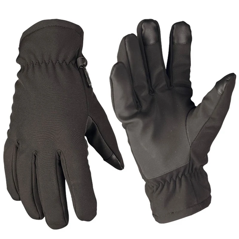 Mil-Tec Softshell Thinsulate Gloves Black