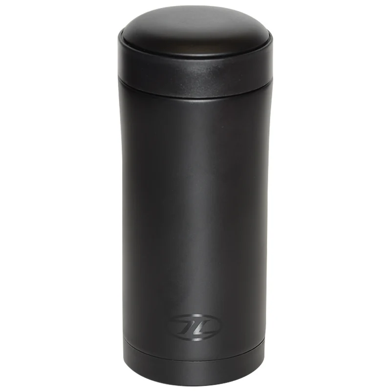 Highlander Stainless Steel Sealed Thermal Mug Black