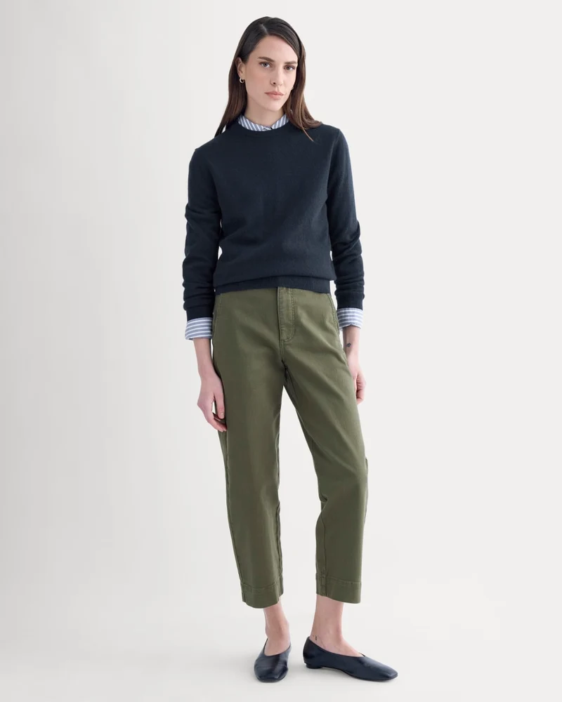 The Utility Straight-Leg Pant | Olive Night | 26.5" Inseam