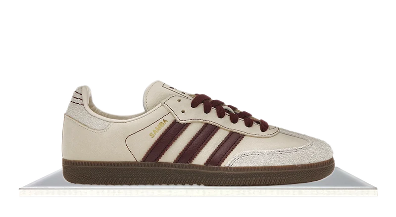 Adidas Samba Wonder White Maroon