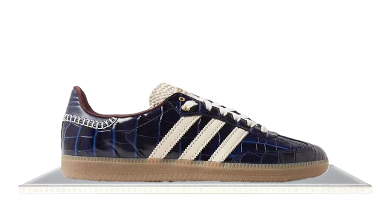 Adidas Samba Wales Bonner Navy Croc
