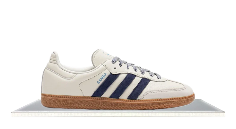 Adidas Samba Off White Dark Blue