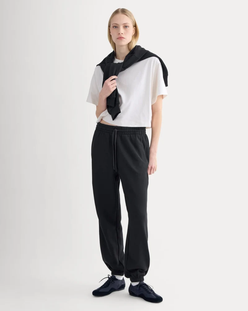 Lightweight Terry Jogger | Black