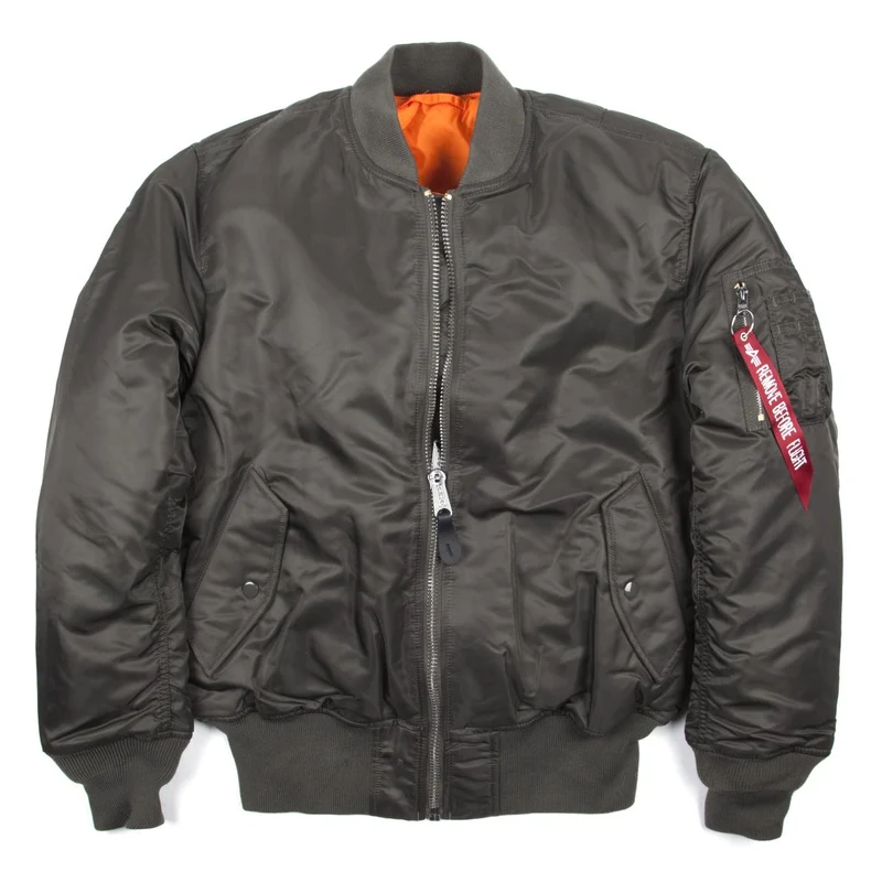 Alpha Industries MA-1 Bomber Flight Jacket Rep Grey