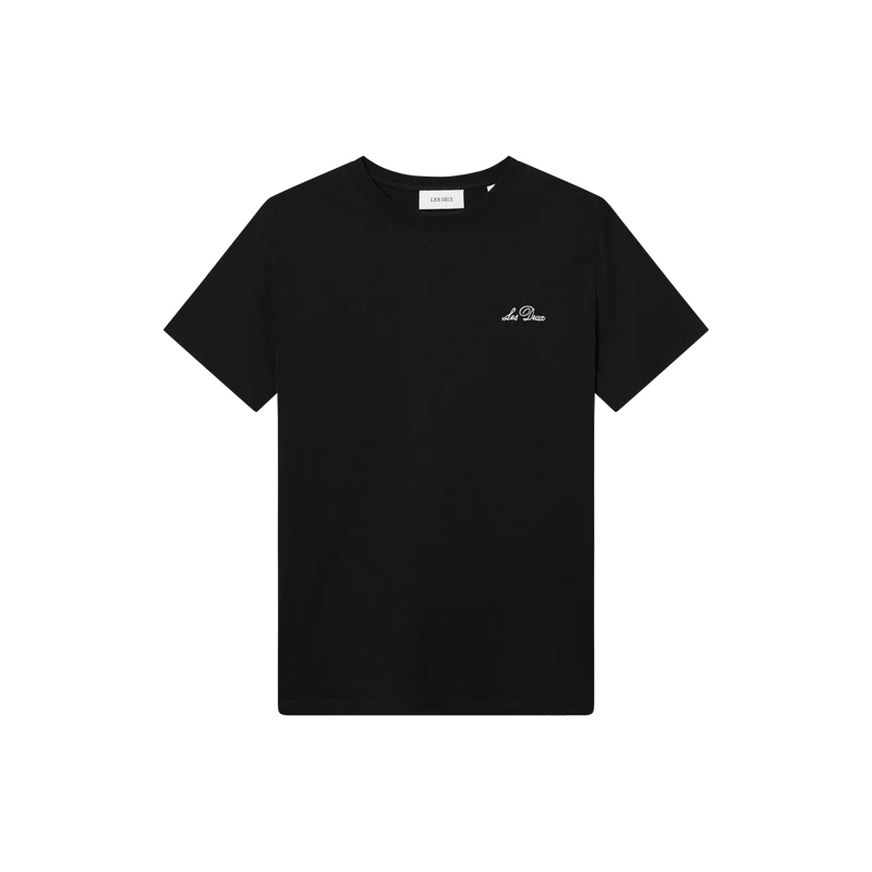 Crew T-shirt Black/light Ivory