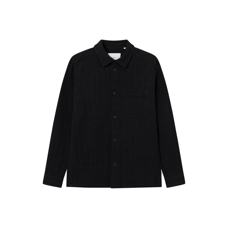 Kevin Textured Shirt Black