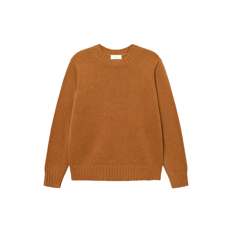 Gary Fleck Wool Roundneck Dark Ochre