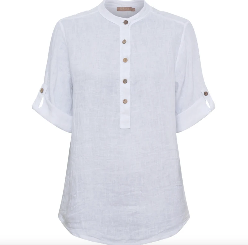 Skjortblus Larisa - White