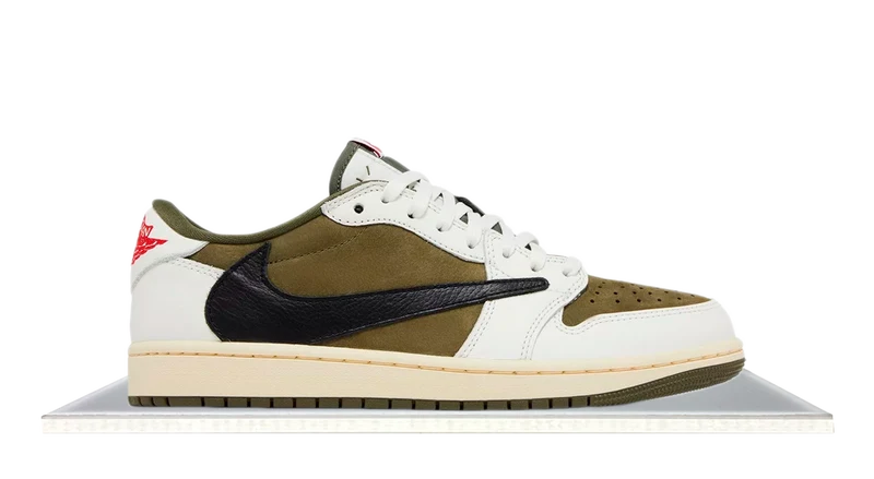 Air Jordan 1 Low Travis Scott 'Medium Olive'