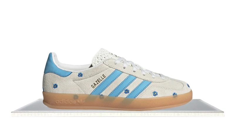 Adidas Gazelle Indoor Light Blue Floral