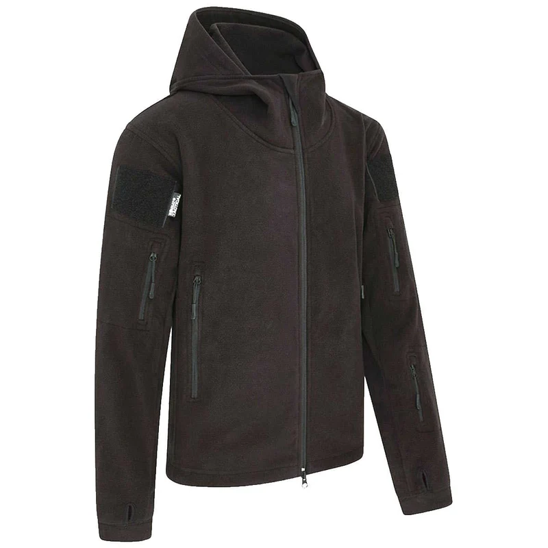 Kombat Tactical Recon Fleece Hoodie Black
