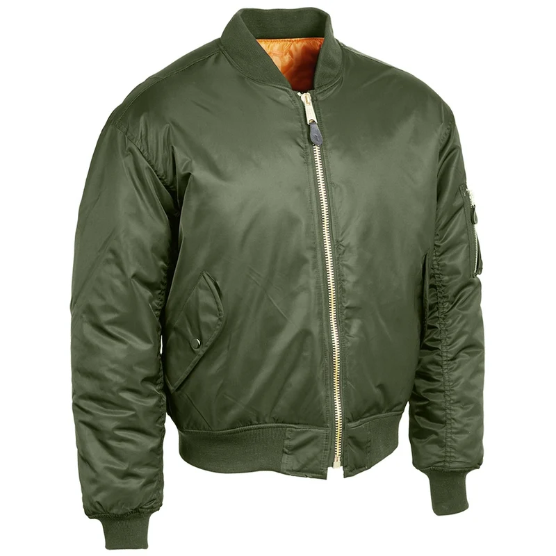MA1 Bomber Flight Jacket Olive Green