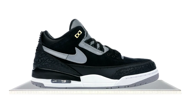 Air Jordan 3 Tinker Black Cement Gold