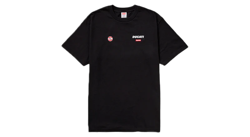 Supreme Ducati Logo Tee Black