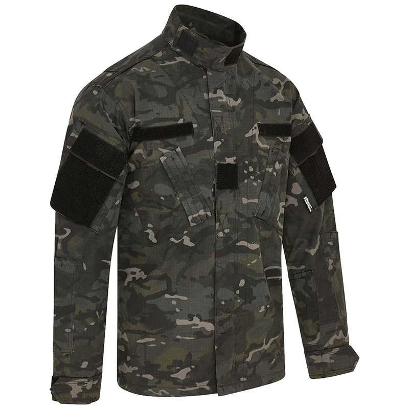 Kombat Tactical ACU Shirt Black Camo