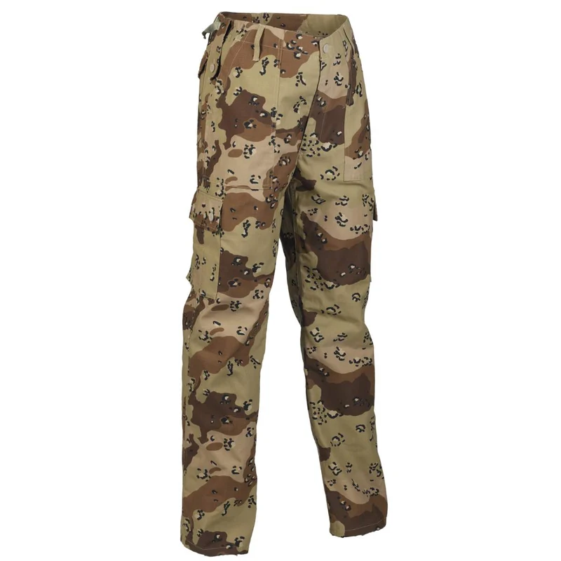 6 Colour Choc Chip Desert Camo Combat Trousers