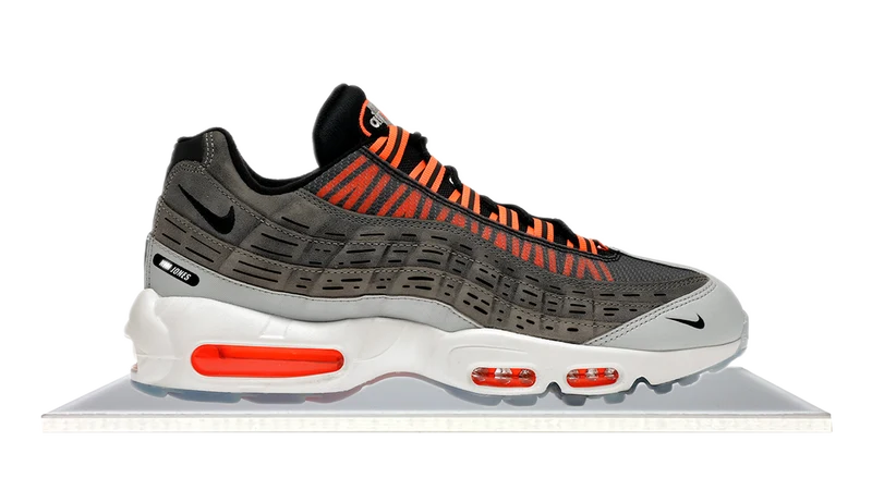 Air Max 95 Kim Jones Black Total Orange