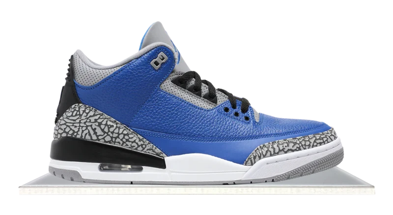 Air Jordan 3 Varsity Royal Cement