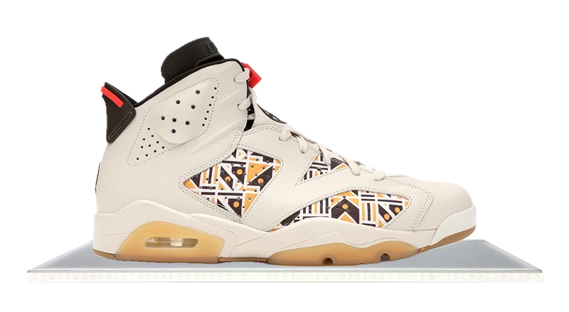 Air Jordan 6 'Quai 54' Sail Brown (2020)