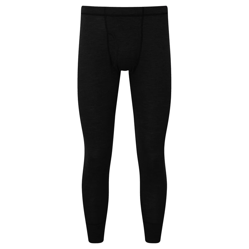 Keela Men's Merino Leggings Long Johns Black