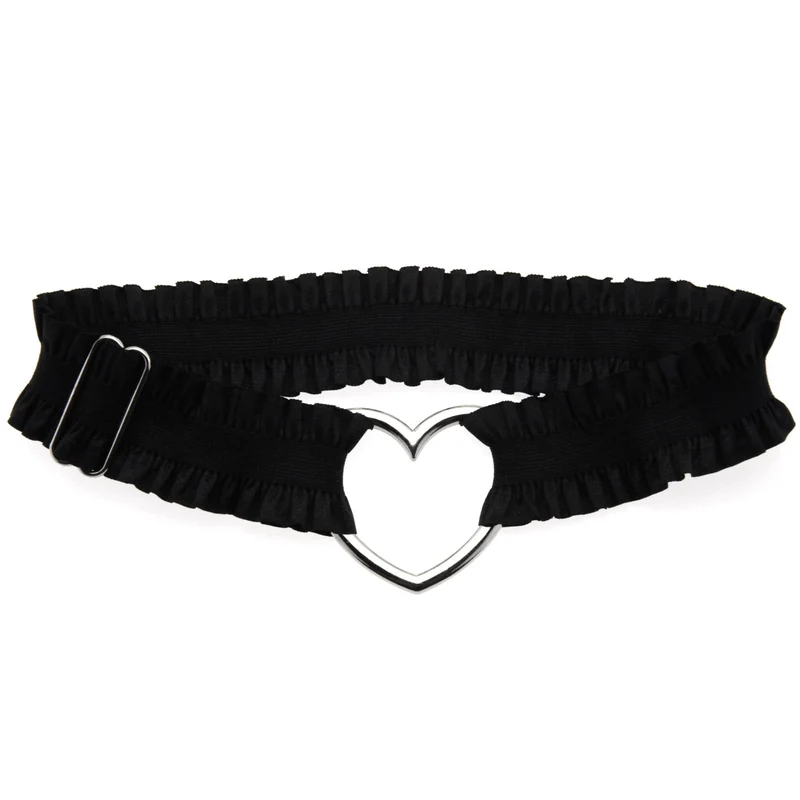Dam Punk Heart Resårbandshållare