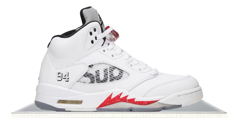 Air Jordan 5 Supreme White