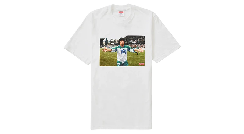 Supreme Maradona Tee White