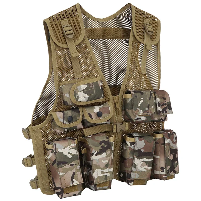 Kombat Kids Army Camo Combat Assault Vest