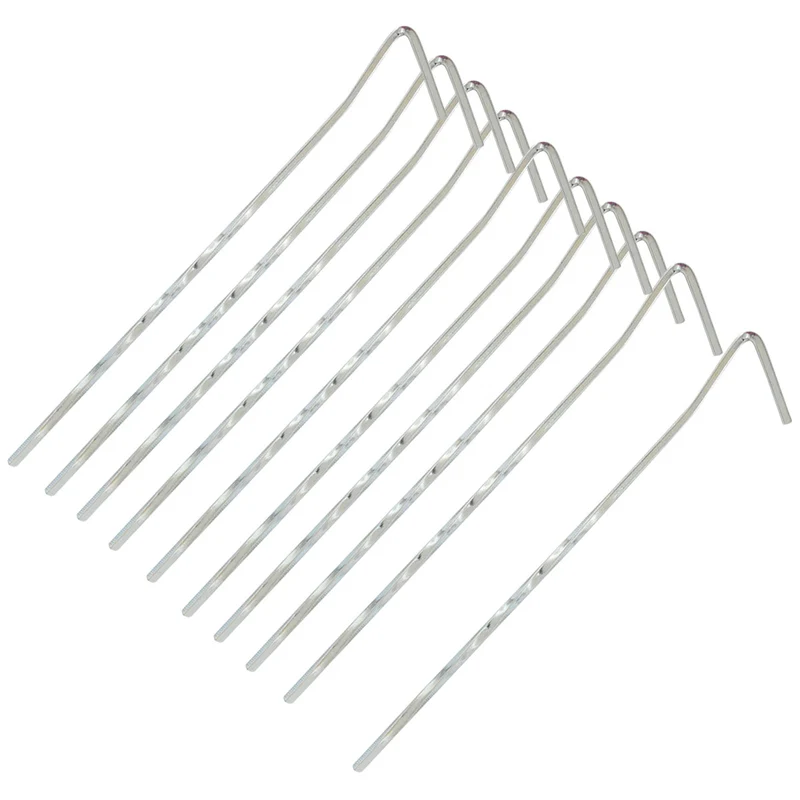 Highlander Twisted Steel 7" Tent Pegs