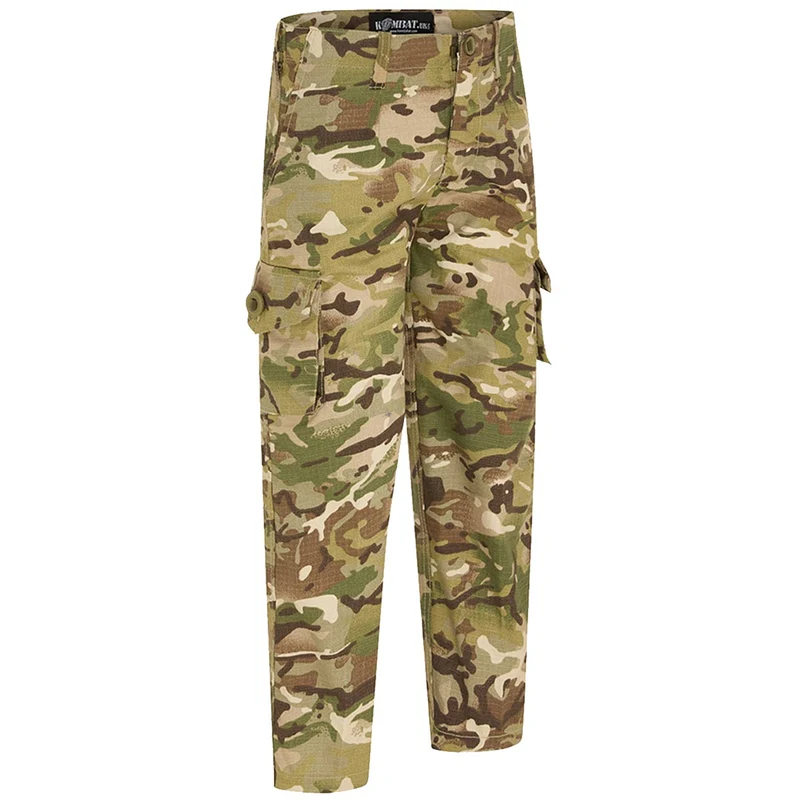 Kombat Kids Army Camo Combat Trousers
